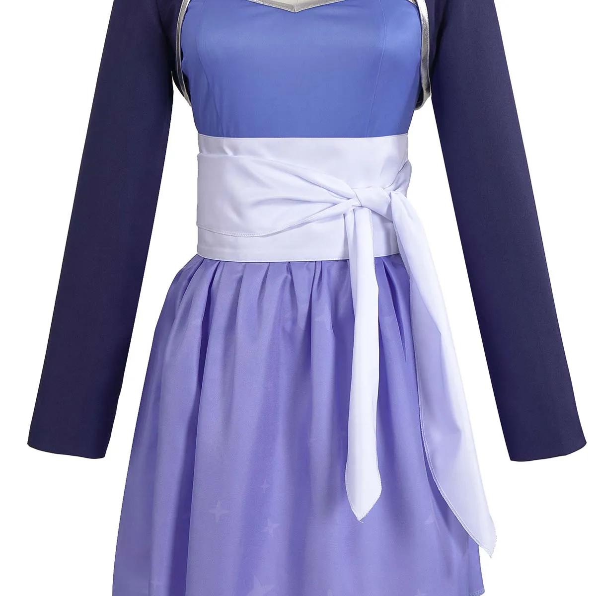 Anime RWBY Ice Queen Weiss Schnee Cosplay Blue Dress - Image 4